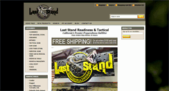 Desktop Screenshot of laststandtactical.com